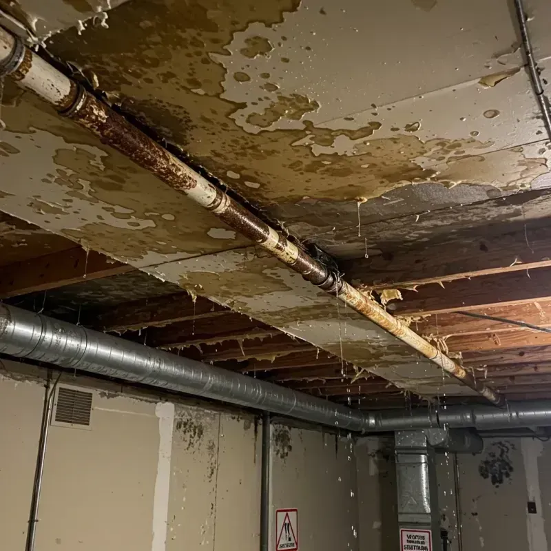 Ceiling Water Damage Repair in Le Center, MN