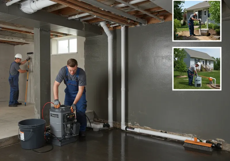 Basement Waterproofing and Flood Prevention process in Le Center, MN